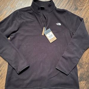 Black unisex pullover